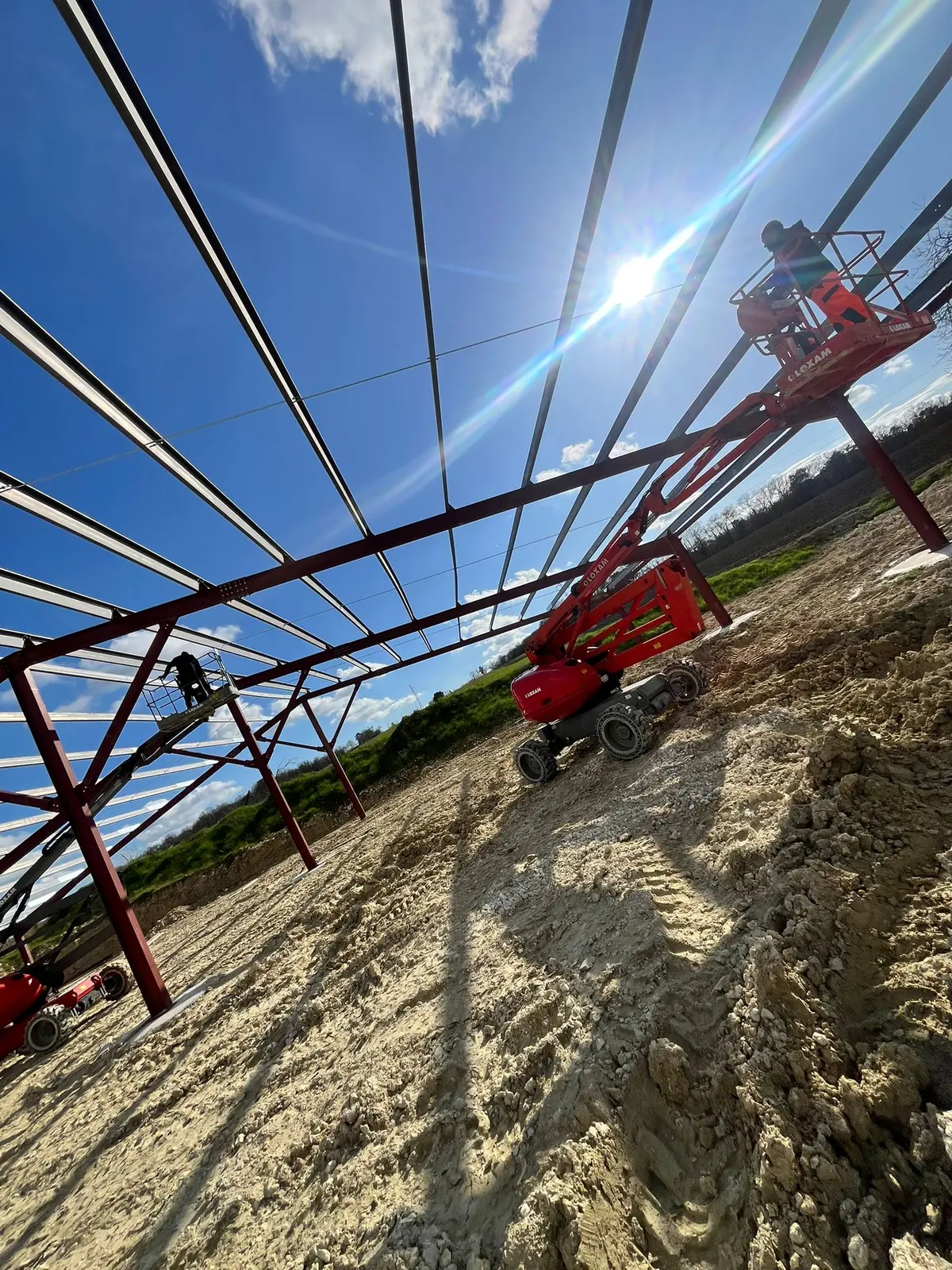 Chantier de charpente métallique LCE 2026 — photo 35